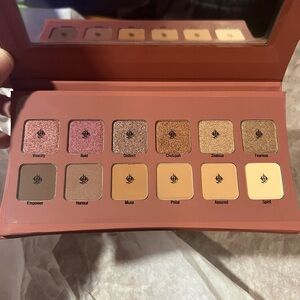 Brand new with box 12 eyeshadow palette in matte satin and metallic